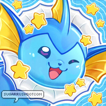 vaporeon says hi!